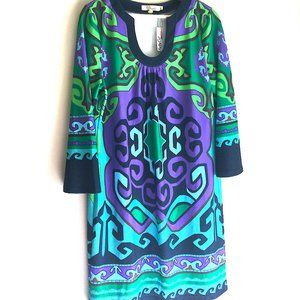 Anthropologie Aryeh 60s style kaleidoscope dress
